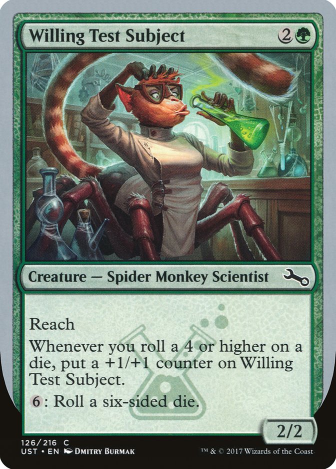 Willing Test Subject [Unstable] MTG Single Magic: The Gathering    | Red Claw Gaming