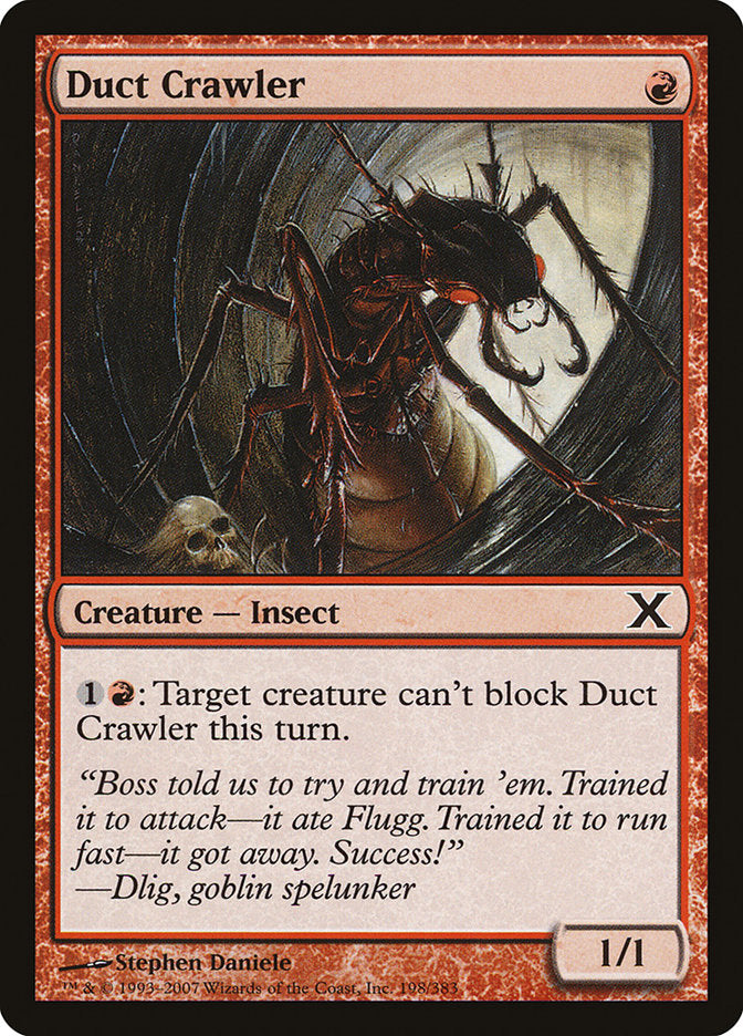 Duct Crawler [Tenth Edition] MTG Single Magic: The Gathering    | Red Claw Gaming