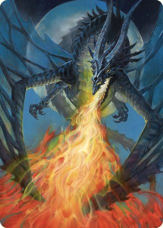 Balefire Dragon Art Card [Commander Masters Art Series] MTG Single Magic: The Gathering    | Red Claw Gaming