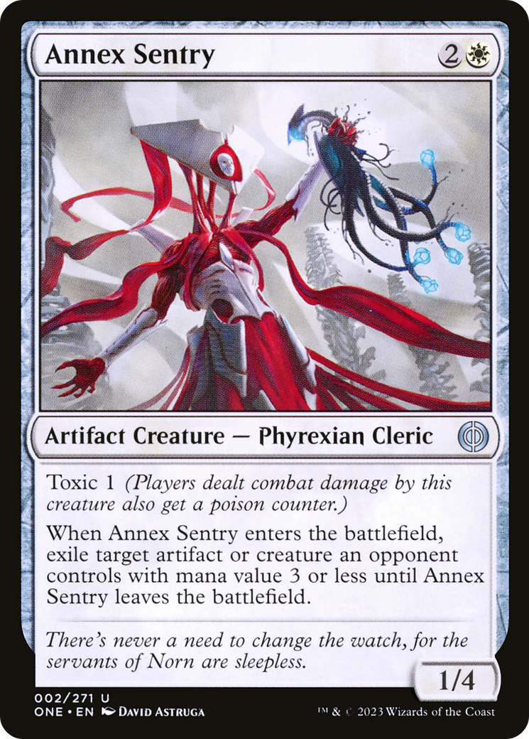 Annex Sentry [Phyrexia: All Will Be One] MTG Single Magic: The Gathering    | Red Claw Gaming