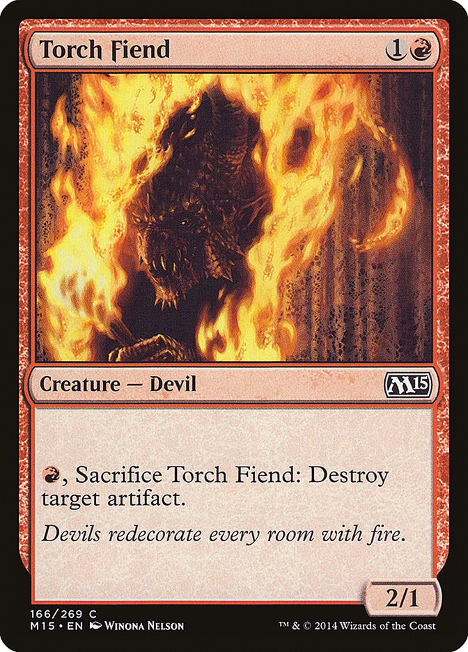 Torch Fiend [Magic 2015] MTG Single Magic: The Gathering    | Red Claw Gaming