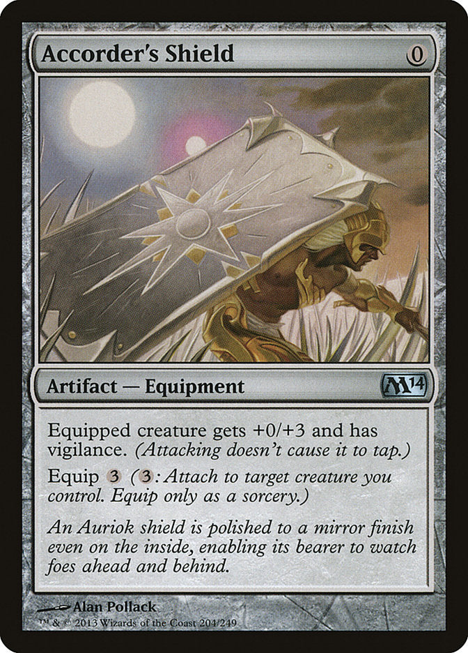 Accorder's Shield [Magic 2014] MTG Single Magic: The Gathering    | Red Claw Gaming