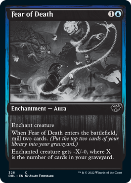 Fear of Death [Innistrad: Double Feature] MTG Single Magic: The Gathering    | Red Claw Gaming