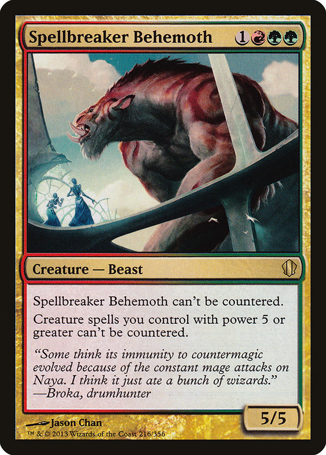 Spellbreaker Behemoth [Commander 2013] MTG Single Magic: The Gathering    | Red Claw Gaming