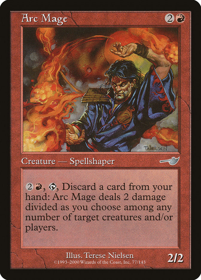 Arc Mage [Nemesis] MTG Single Magic: The Gathering    | Red Claw Gaming