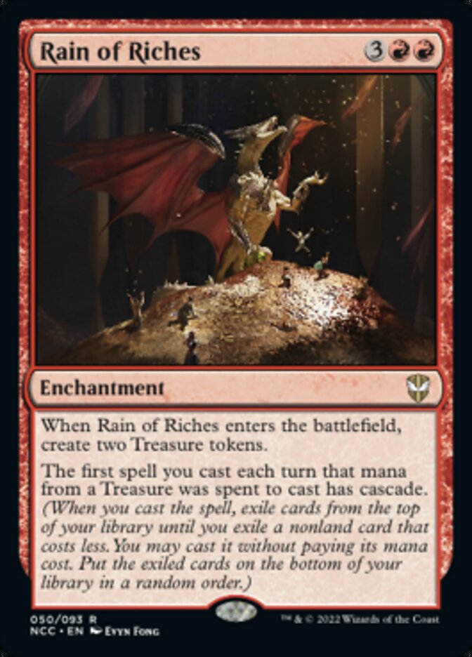 Rain of Riches [Streets of New Capenna Commander] MTG Single Magic: The Gathering    | Red Claw Gaming