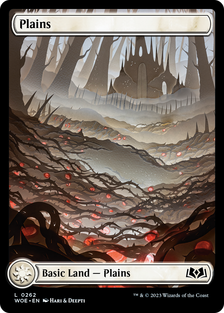 Plains (262) (Full-Art) [Wilds of Eldraine] MTG Single Magic: The Gathering    | Red Claw Gaming