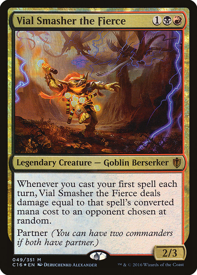 Vial Smasher the Fierce [Commander 2016] MTG Single Magic: The Gathering    | Red Claw Gaming