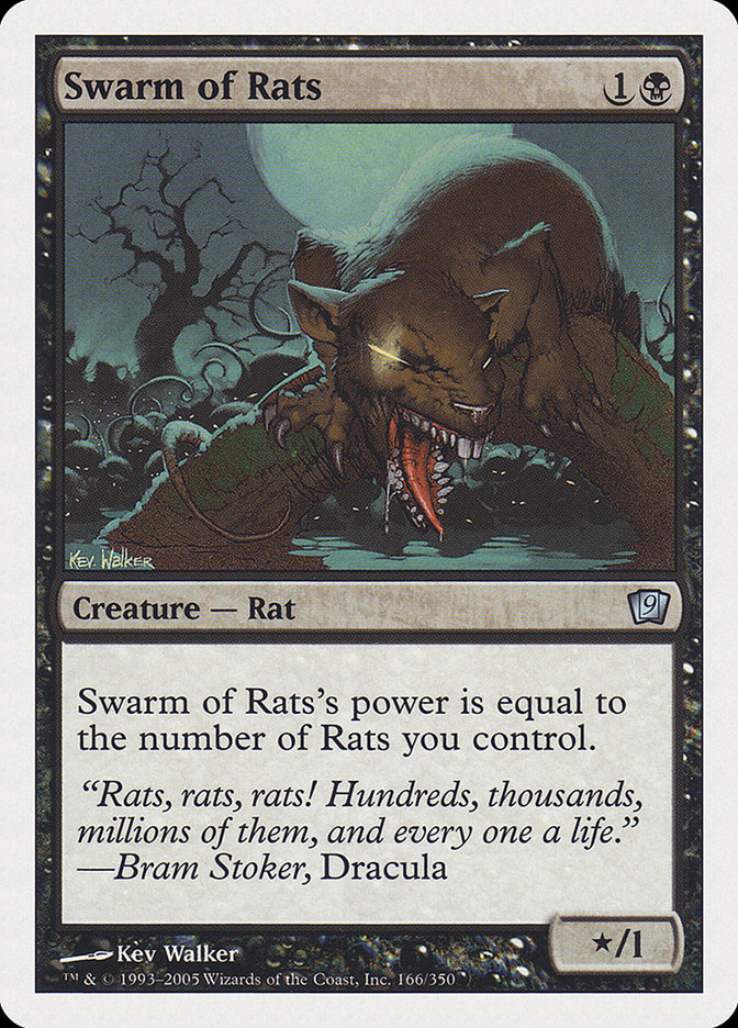 Swarm of Rats [Ninth Edition] MTG Single Magic: The Gathering    | Red Claw Gaming