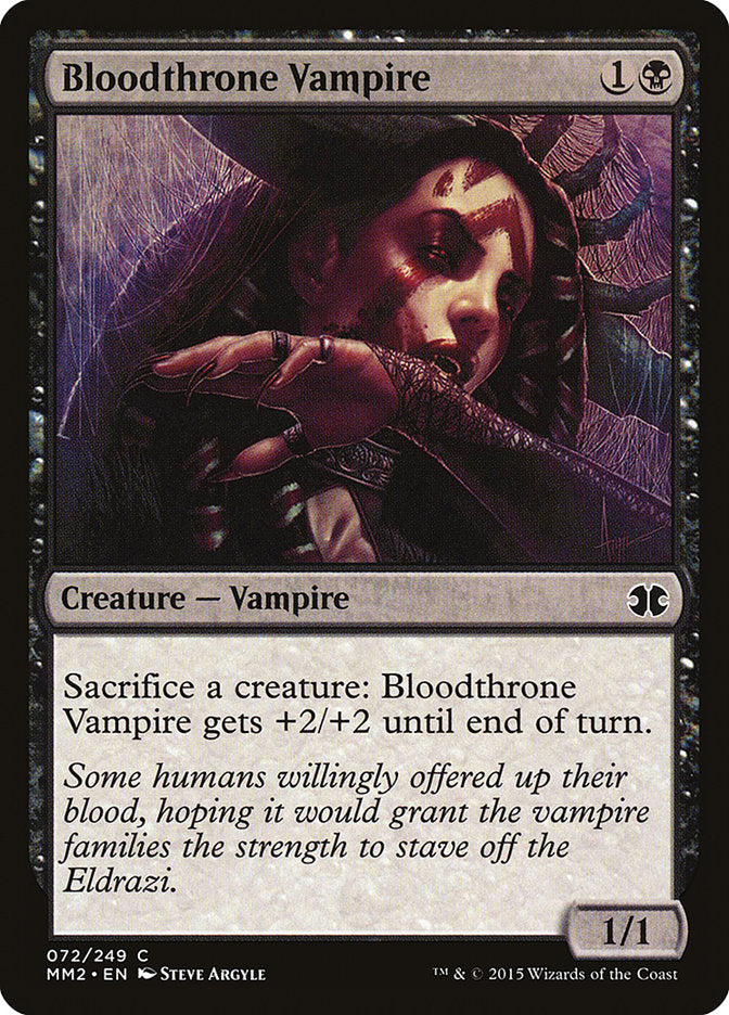 Bloodthrone Vampire [Modern Masters 2015] MTG Single Magic: The Gathering    | Red Claw Gaming
