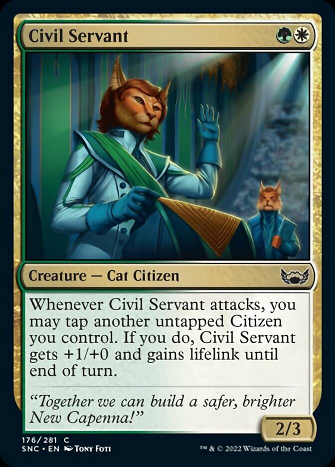 Civil Servant [Streets of New Capenna] MTG Single Magic: The Gathering    | Red Claw Gaming