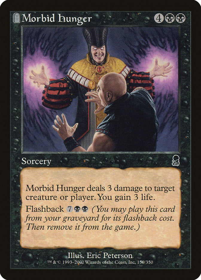 Morbid Hunger [Odyssey] MTG Single Magic: The Gathering    | Red Claw Gaming