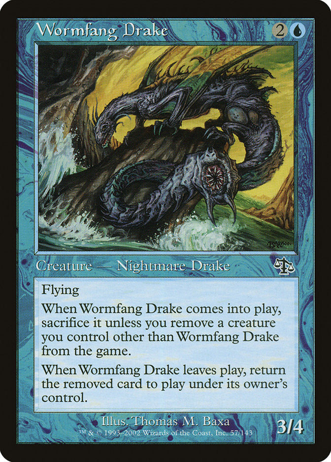 Wormfang Drake [Judgment] MTG Single Magic: The Gathering    | Red Claw Gaming