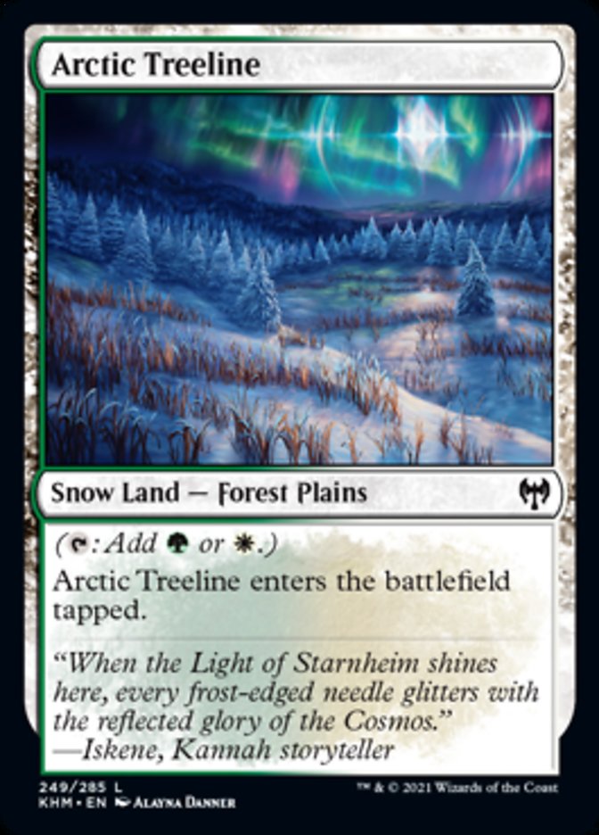Arctic Treeline [Kaldheim] MTG Single Magic: The Gathering    | Red Claw Gaming