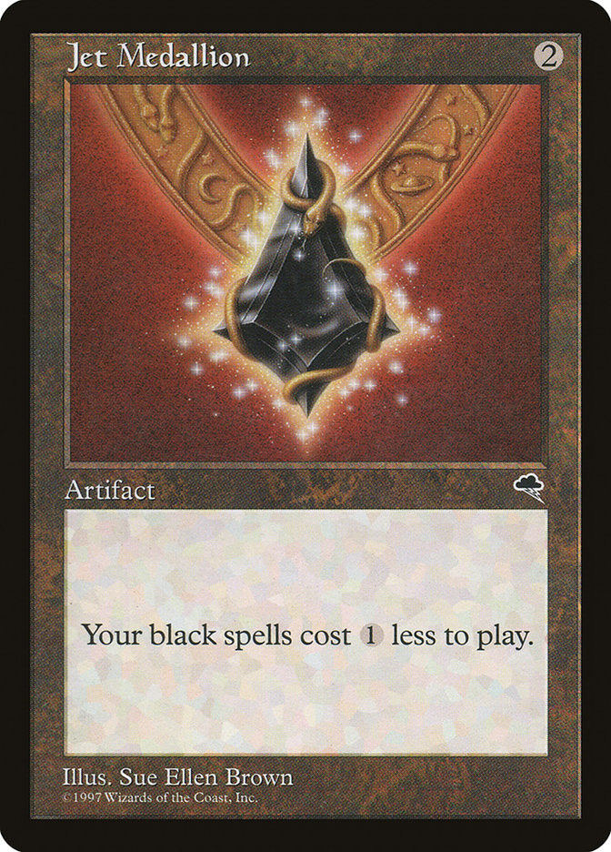 Jet Medallion [Tempest] MTG Single Magic: The Gathering    | Red Claw Gaming