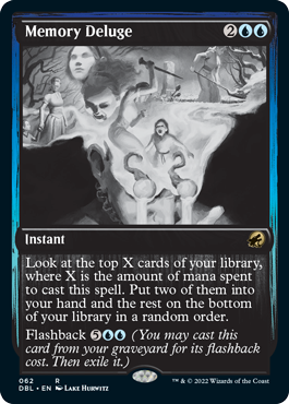 Memory Deluge [Innistrad: Double Feature] MTG Single Magic: The Gathering    | Red Claw Gaming