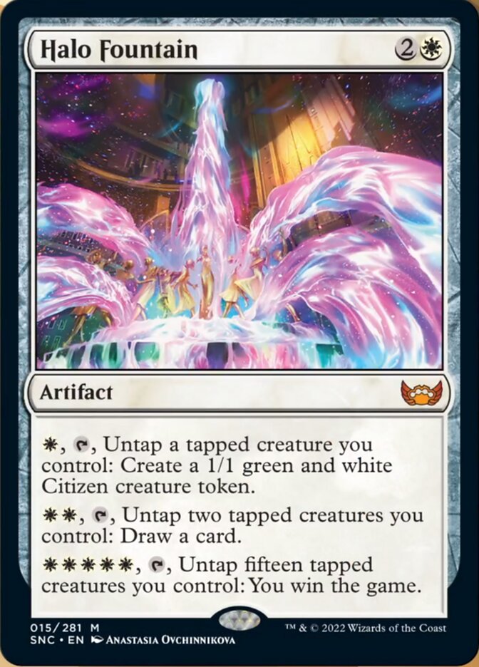 Halo Fountain [Streets of New Capenna] MTG Single Magic: The Gathering    | Red Claw Gaming