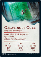 Gelatinous Cube Art Card [Dungeons & Dragons: Adventures in the Forgotten Realms Art Series] MTG Single Magic: The Gathering    | Red Claw Gaming