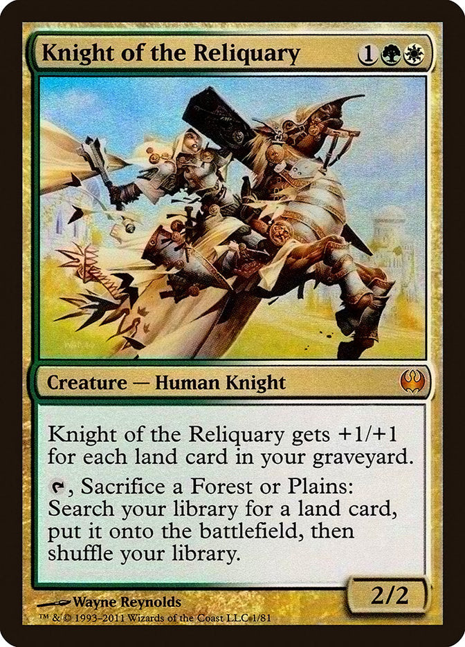 Knight of the Reliquary [Duel Decks: Knights vs. Dragons] MTG Single Magic: The Gathering    | Red Claw Gaming