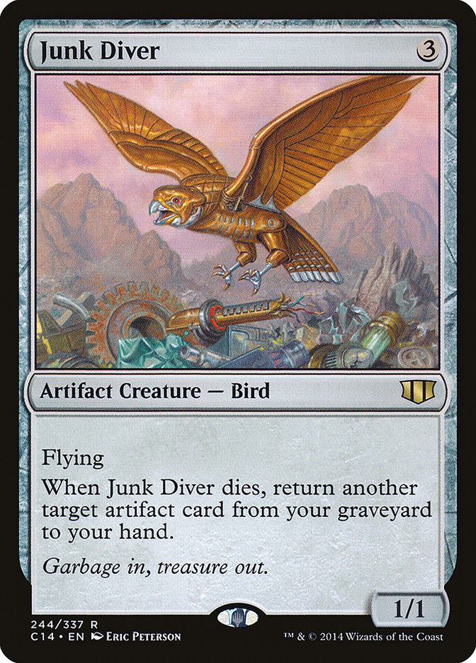 Junk Diver [Commander 2014] MTG Single Magic: The Gathering    | Red Claw Gaming