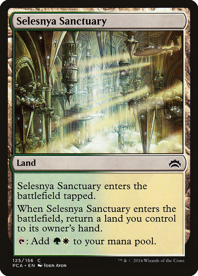 Selesnya Sanctuary [Planechase Anthology] MTG Single Magic: The Gathering    | Red Claw Gaming