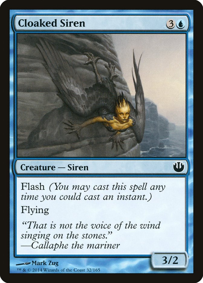 Cloaked Siren [Journey into Nyx] MTG Single Magic: The Gathering    | Red Claw Gaming