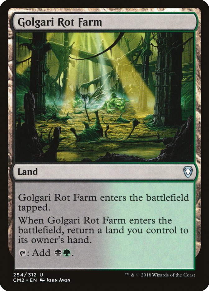 Golgari Rot Farm [Commander Anthology Volume II] MTG Single Magic: The Gathering    | Red Claw Gaming