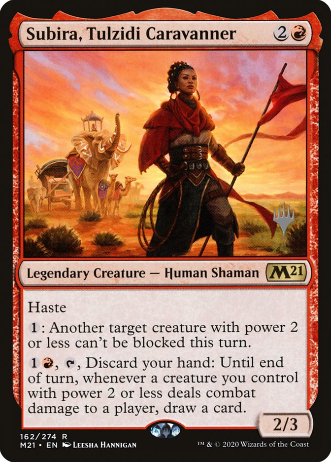 Subira, Tulzidi Caravanner (Promo Pack) [Core Set 2021 Promos] MTG Single Magic: The Gathering    | Red Claw Gaming