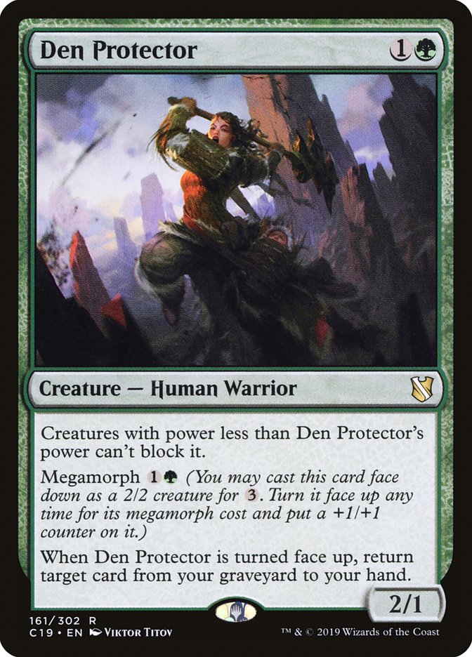 Den Protector [Commander 2019] MTG Single Magic: The Gathering    | Red Claw Gaming