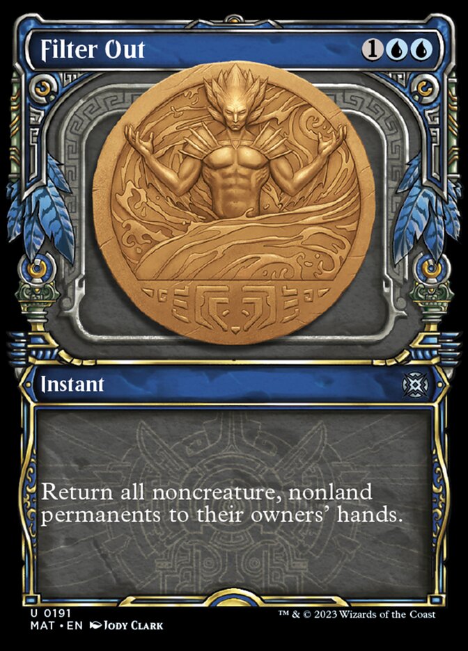Filter Out (Showcase Halo Foil) [March of the Machine: The Aftermath] MTG Single Magic: The Gathering    | Red Claw Gaming