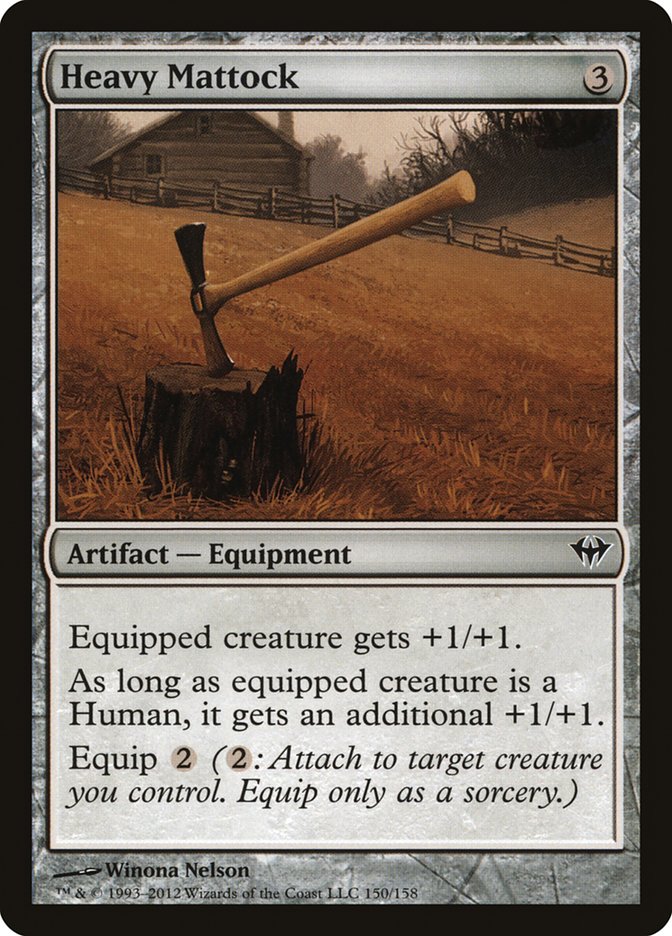 Heavy Mattock [Dark Ascension] MTG Single Magic: The Gathering    | Red Claw Gaming