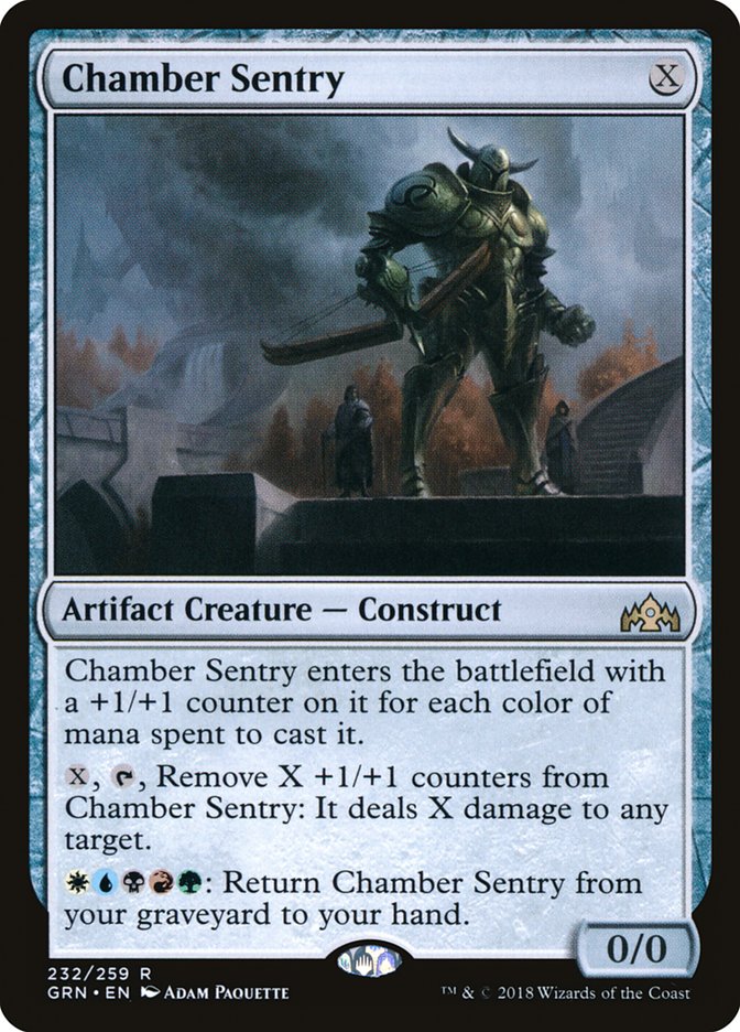 Chamber Sentry [Guilds of Ravnica] MTG Single Magic: The Gathering    | Red Claw Gaming