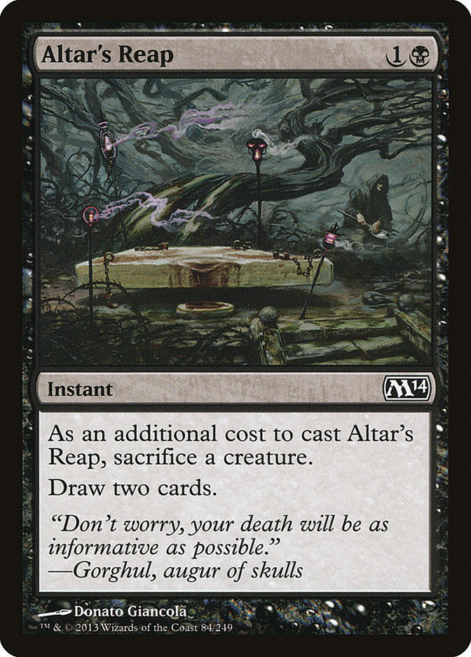 Altar's Reap [Magic 2014] MTG Single Magic: The Gathering    | Red Claw Gaming