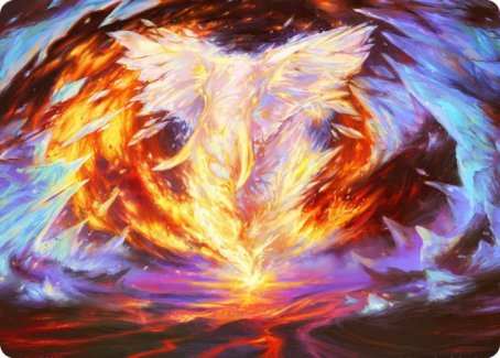 Magma Opus Art Card [Strixhaven: School of Mages Art Series] MTG Single Magic: The Gathering    | Red Claw Gaming