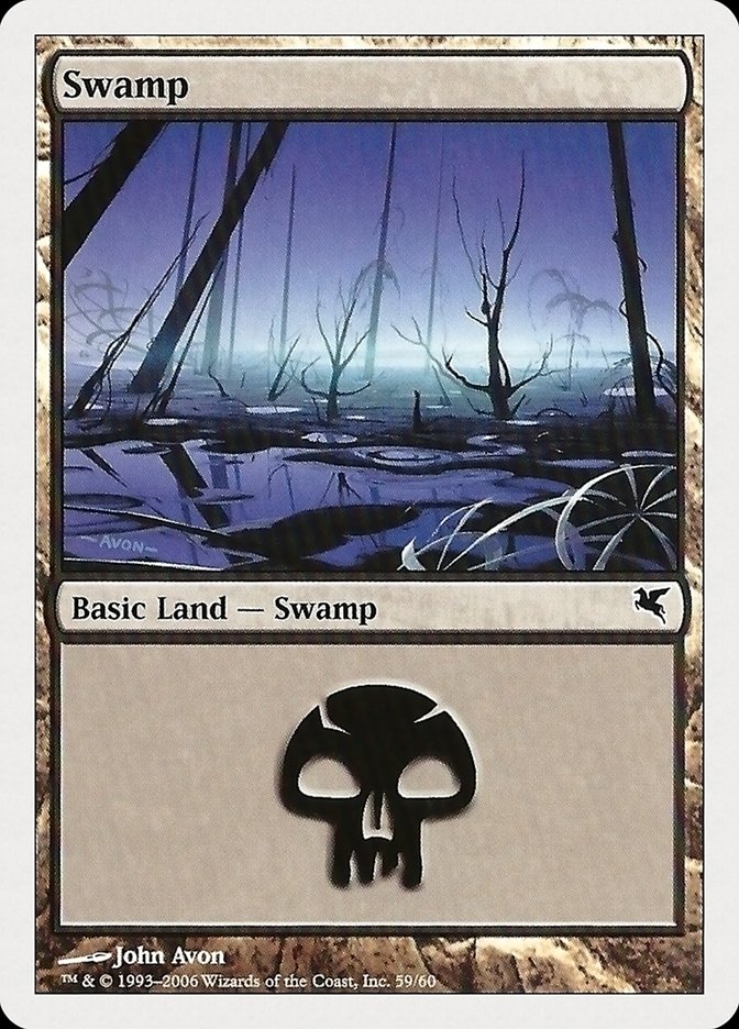 Swamp (59) [Hachette UK] MTG Single Magic: The Gathering    | Red Claw Gaming