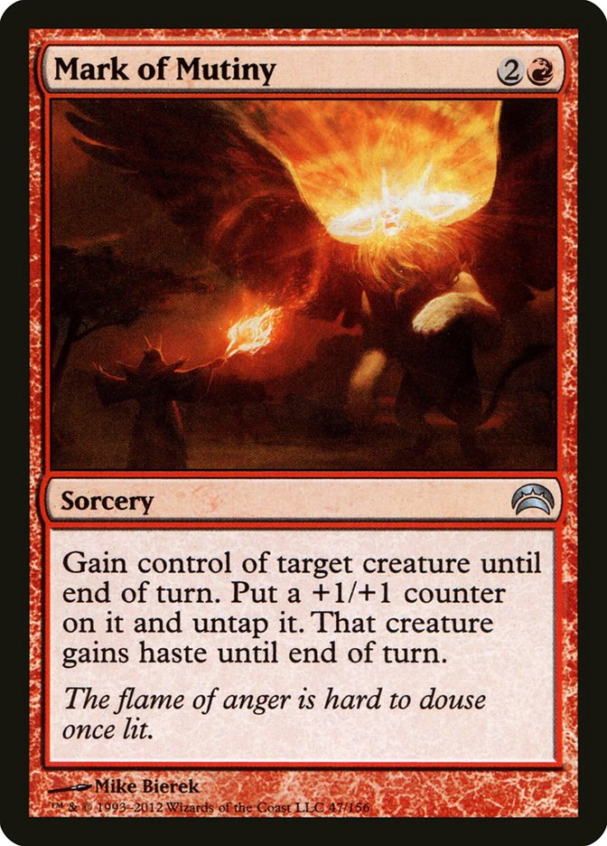 Mark of Mutiny [Planechase 2012] MTG Single Magic: The Gathering    | Red Claw Gaming