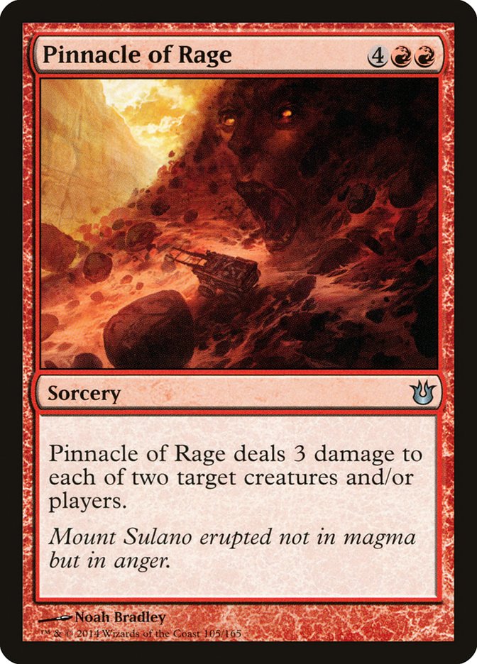 Pinnacle of Rage [Born of the Gods] MTG Single Magic: The Gathering    | Red Claw Gaming