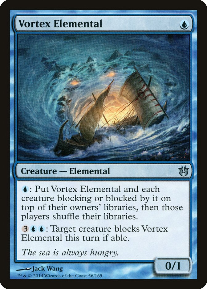 Vortex Elemental [Born of the Gods] MTG Single Magic: The Gathering    | Red Claw Gaming
