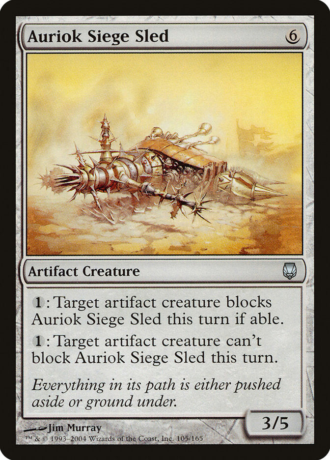 Auriok Siege Sled [Darksteel] MTG Single Magic: The Gathering    | Red Claw Gaming