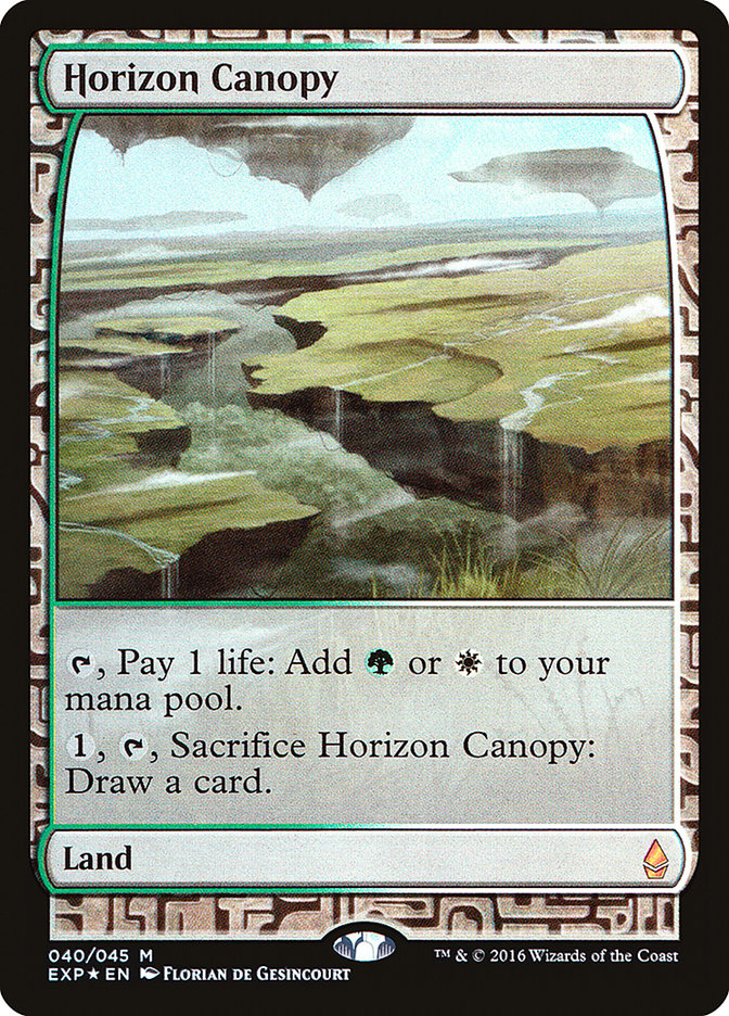 Horizon Canopy [Zendikar Expeditions] MTG Single Magic: The Gathering    | Red Claw Gaming