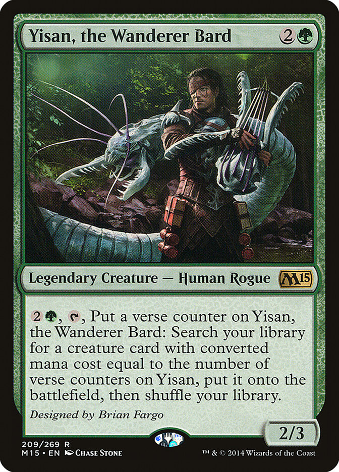 Yisan, the Wanderer Bard [Magic 2015] MTG Single Magic: The Gathering    | Red Claw Gaming