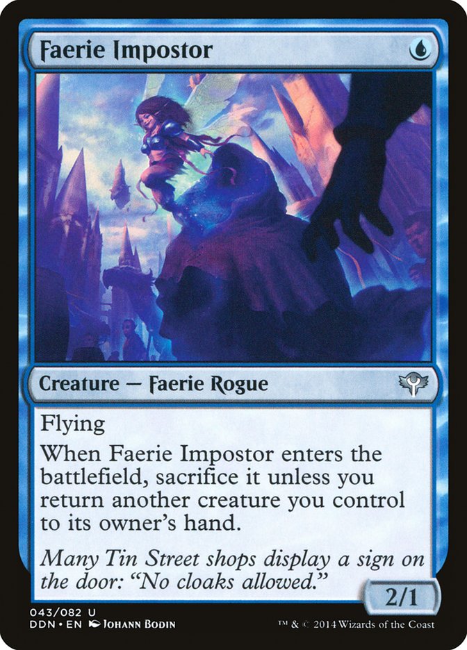 Faerie Impostor [Duel Decks: Speed vs. Cunning] MTG Single Magic: The Gathering    | Red Claw Gaming