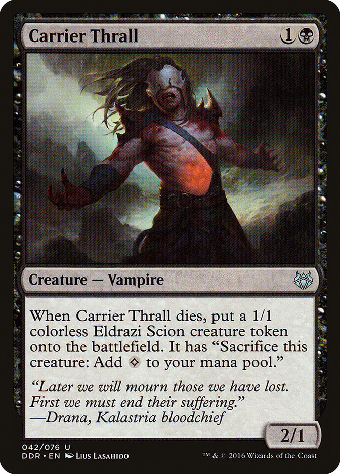 Carrier Thrall [Duel Decks: Nissa vs. Ob Nixilis] MTG Single Magic: The Gathering    | Red Claw Gaming