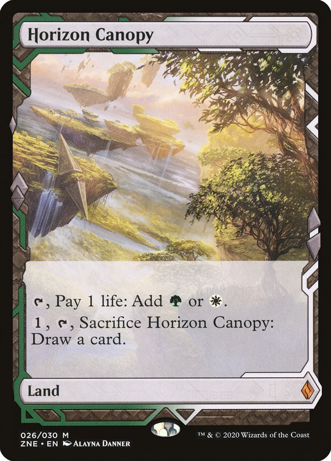 Horizon Canopy (Expeditions) [Zendikar Rising Expeditions] MTG Single Magic: The Gathering    | Red Claw Gaming