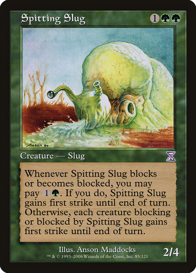 Spitting Slug [Time Spiral Timeshifted] MTG Single Magic: The Gathering    | Red Claw Gaming