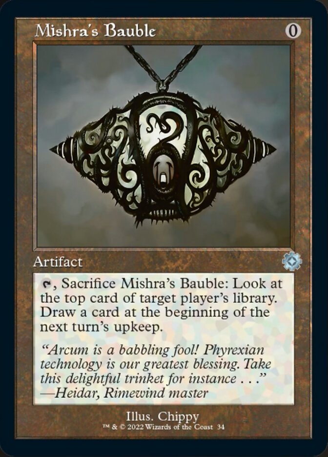 Mishra's Bauble (Retro) [The Brothers' War Retro Artifacts] MTG Single Magic: The Gathering    | Red Claw Gaming