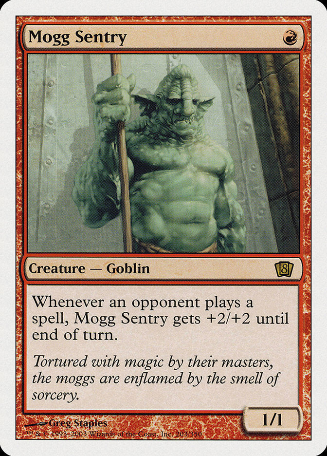 Mogg Sentry [Eighth Edition] MTG Single Magic: The Gathering    | Red Claw Gaming