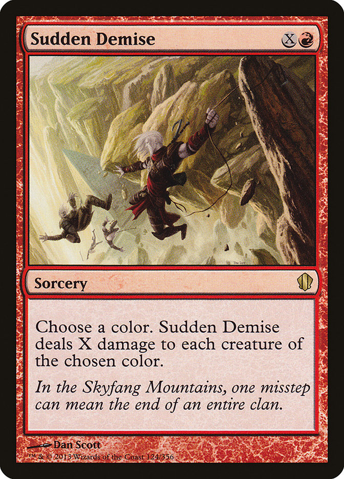 Sudden Demise [Commander 2013] MTG Single Magic: The Gathering    | Red Claw Gaming
