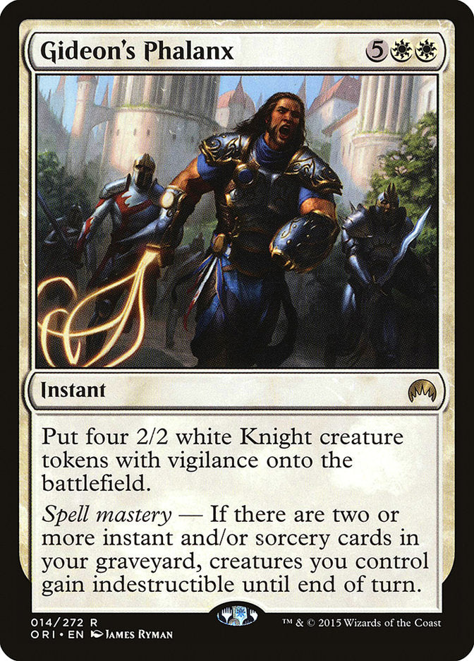 Gideon's Phalanx [Magic Origins] MTG Single Magic: The Gathering    | Red Claw Gaming