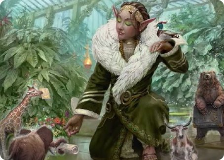 Rumor Gatherer Art Card [Streets of New Capenna Art Series] MTG Single Magic: The Gathering    | Red Claw Gaming